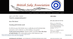 Desktop Screenshot of britishsakeassociation.org