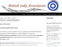 Tablet Screenshot of britishsakeassociation.org